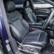 Audi e-tron Sportback 纯电动SUV登陆大马, 由第三方进口商引入销售, 综合马力最高408匹, 5.7秒破百, 售价50万