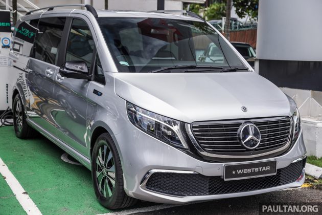 Mercedes-Benz EQV300 纯电七人座MPV, 本地售价49万