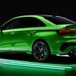 Audi RS3 Sedan 本地开放新车预订, 2.5L五缸涡轮增压引擎, 400匹马力500Nm扭力, 3.8秒破百, 预估价介于65到75万