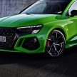 Audi RS3 Sedan 本地开放新车预订, 2.5L五缸涡轮增压引擎, 400匹马力500Nm扭力, 3.8秒破百, 预估价介于65到75万