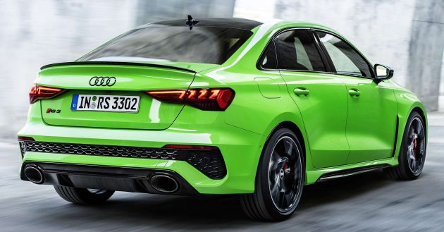 Audi RS3 Sedan 本地开放新车预订, 2.5L五缸涡轮增压引擎, 400匹马力500Nm扭力, 3.8秒破百, 预估价介于65到75万