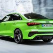 Audi RS3 Sedan 本地开放新车预订, 2.5L五缸涡轮增压引擎, 400匹马力500Nm扭力, 3.8秒破百, 预估价介于65到75万