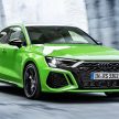 Audi RS3 Sedan 本地开放新车预订, 2.5L五缸涡轮增压引擎, 400匹马力500Nm扭力, 3.8秒破百, 预估价介于65到75万