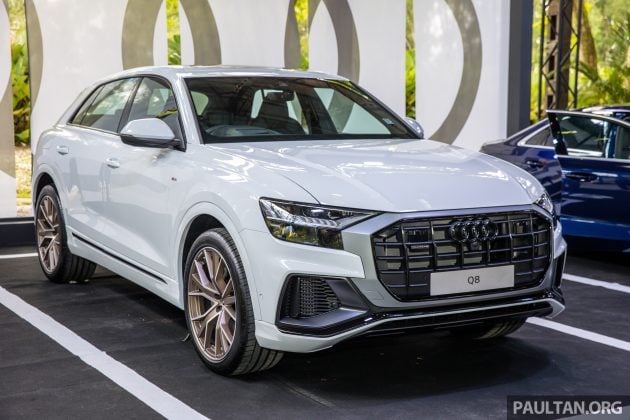Audi Q8 S line 3.0 TFSI quattro 配备小改版, 售价86.7万