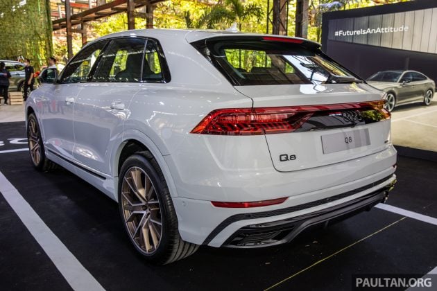 Audi Q8 S line 3.0 TFSI quattro 配备小改版, 售价86.7万