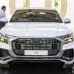 Audi Q8 S line 3.0 TFSI quattro 配备小改版, 售价86.7万