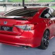 Honda Civic 2.0 RS e:HEV 油电版开放预订, 价格未公布