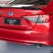 Honda Civic 2.0 RS e:HEV 油电版开放预订, 价格未公布
