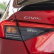Honda Civic 2.0 RS e:HEV 油电版开放预订, 价格未公布
