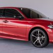 Honda Civic 2.0 RS e:HEV 油电版开放预订, 价格未公布