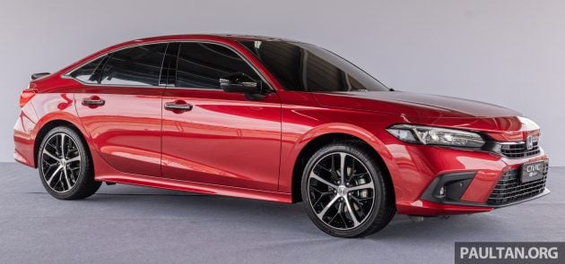 Honda Civic 2.0 RS e:HEV 油电版开放预订, 价格未公布