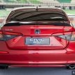 Honda Civic 2.0 RS e:HEV 油电版开放预订, 价格未公布