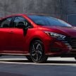 2023 Nissan Almera 小改款美国面世, 外观小改配备提升