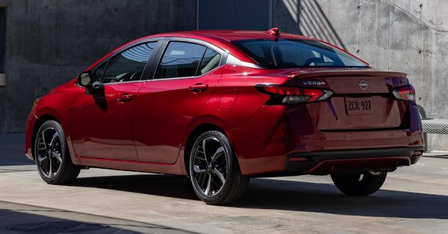 2023 Nissan Almera 小改款美国面世, 外观小改配备提升