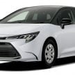 日规版 Toyota Corolla 小改款面世, 1.5L三缸取代1.8L四缸