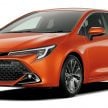 日规版 Toyota Corolla 小改款面世, 1.5L三缸取代1.8L四缸