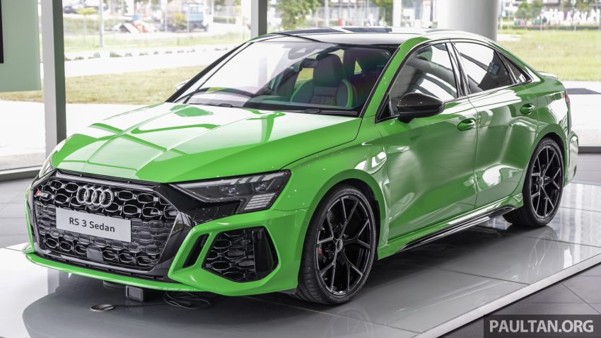 Audi RS3 Sedan 新车实拍！搭载2.5L涡轮增压引擎，400 PS马力，500Nm扭矩，3.8秒破百！售价RM650k-RM750k 197766