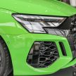 Audi RS3 Sedan 新车实拍！搭载2.5L涡轮增压引擎，400 PS马力，500Nm扭矩，3.8秒破百！售价RM650k-RM750k