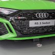 Audi RS3 Sedan 新车实拍！搭载2.5L涡轮增压引擎，400 PS马力，500Nm扭矩，3.8秒破百！售价RM650k-RM750k