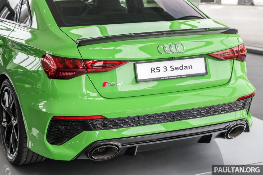 Audi RS3 Sedan 新车实拍！搭载2.5L涡轮增压引擎，400 PS马力，500Nm扭矩，3.8秒破百！售价RM650k-RM750k 197786