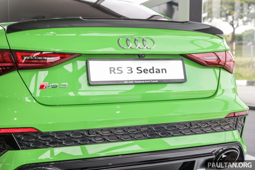 Audi RS3 Sedan 新车实拍！搭载2.5L涡轮增压引擎，400 PS马力，500Nm扭矩，3.8秒破百！售价RM650k-RM750k 197790