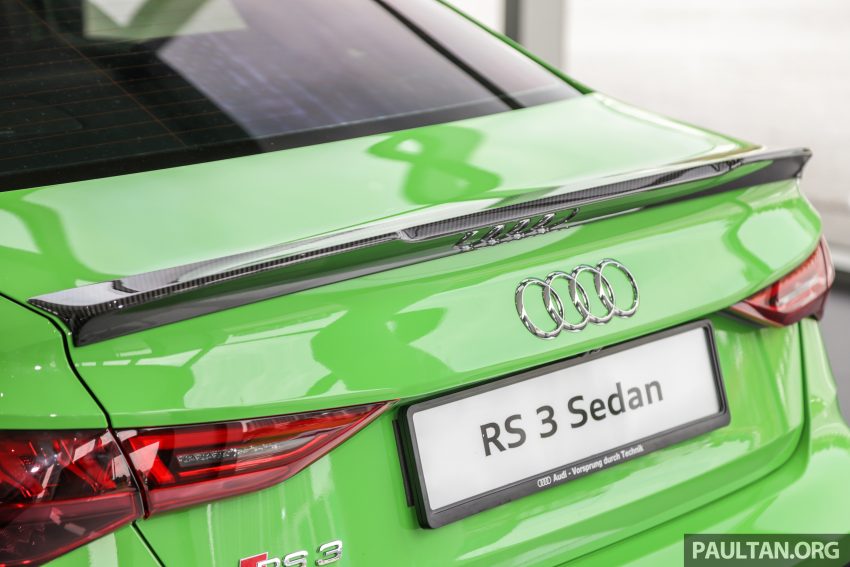 Audi RS3 Sedan 新车实拍！搭载2.5L涡轮增压引擎，400 PS马力，500Nm扭矩，3.8秒破百！售价RM650k-RM750k 197793