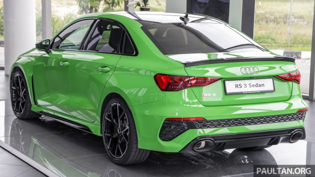 Audi RS3 Sedan 价格确认从64.7万起, 2.5T引擎3.8秒破百