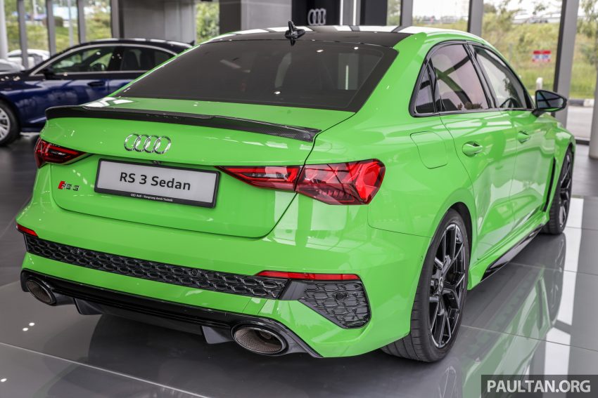 Audi RS3 Sedan 新车实拍！搭载2.5L涡轮增压引擎，400 PS马力，500Nm扭矩，3.8秒破百！售价RM650k-RM750k 197769