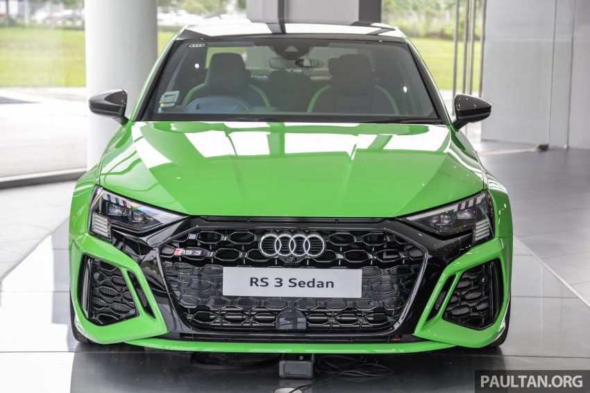 Audi RS3 Sedan 新车实拍！搭载2.5L涡轮增压引擎，400 PS马力，500Nm扭矩，3.8秒破百！售价RM650k-RM750k 197770