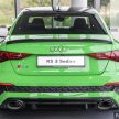 Audi RS3 Sedan 新车实拍！搭载2.5L涡轮增压引擎，400 PS马力，500Nm扭矩，3.8秒破百！售价RM650k-RM750k