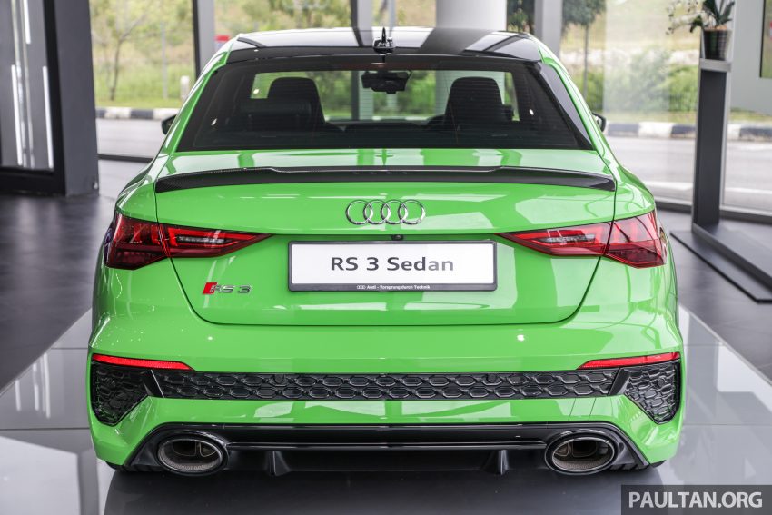 Audi RS3 Sedan 新车实拍！搭载2.5L涡轮增压引擎，400 PS马力，500Nm扭矩，3.8秒破百！售价RM650k-RM750k 197771