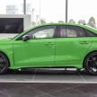 Audi RS3 Sedan 新车实拍！搭载2.5L涡轮增压引擎，400 PS马力，500Nm扭矩，3.8秒破百！售价RM650k-RM750k
