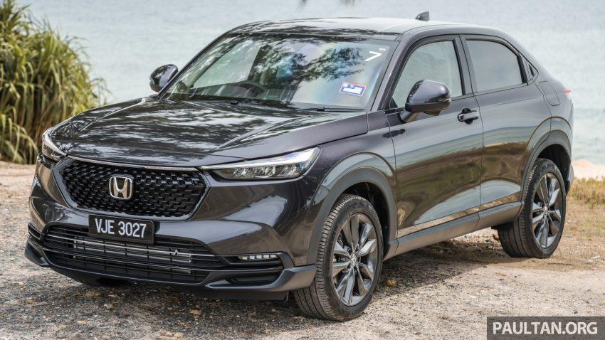 新车试驾: 2022 Honda HR-V 1.5 V, 各方面都很好除了胎噪 197000