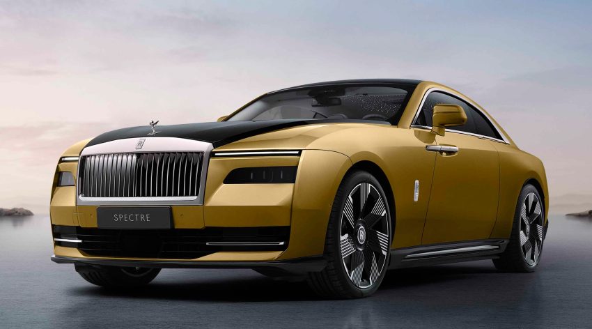 品牌首款EV Rolls Royce Spectre 首发, 续航里程585公里 199147