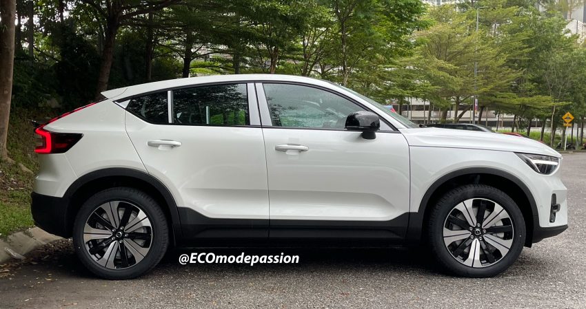 Volvo C40 EV现身本地停车场被拍, 近期以CKD形式上市? 197878