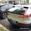 Volvo C40 EV现身本地停车场被拍, 近期以CKD形式上市?