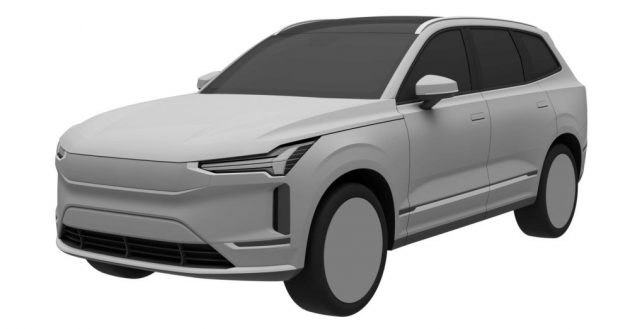 Volvo EX90 EV 再现预告, 内装采环保材质, 11月9日亮相