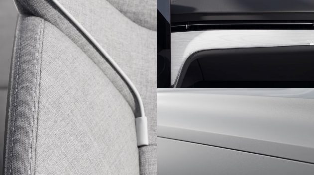 Volvo EX90 EV 再现预告, 内装采环保材质, 11月9日亮相