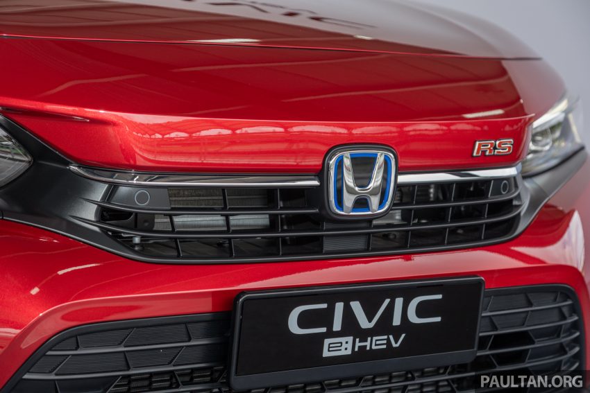 2022 Honda Civic 2.0 RS e:HEV 油电版上市, 售价16.7万 201702