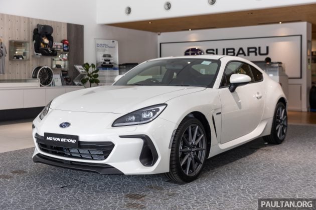 2022 Subaru BRZ 新车实拍, 2.4L Boxer引擎, 6.3秒破百