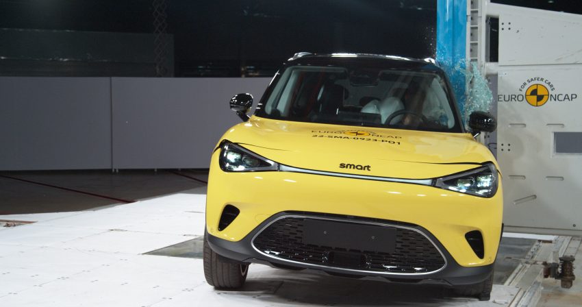 smart #1 EV 欧洲NCAP测试成绩出炉, 毫无意外获5星评价 202560