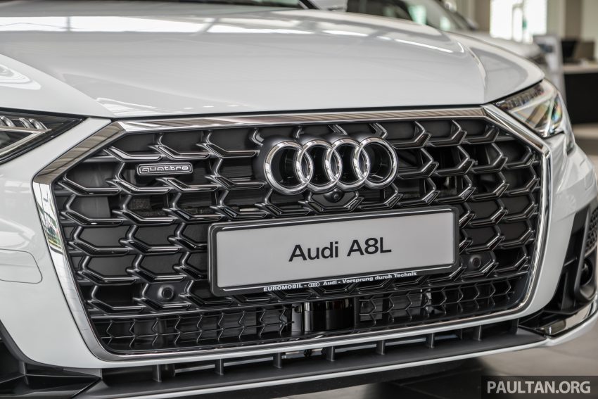 2022 Audi A8L 小改款本地新车实拍, 单一等级要价104万 202694