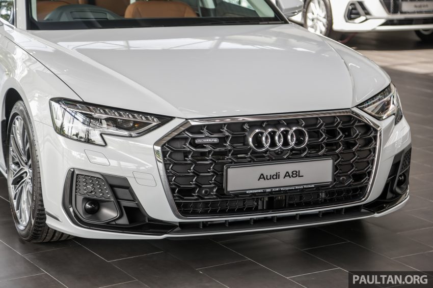 2022 Audi A8L 小改款本地新车实拍, 单一等级要价104万 202689