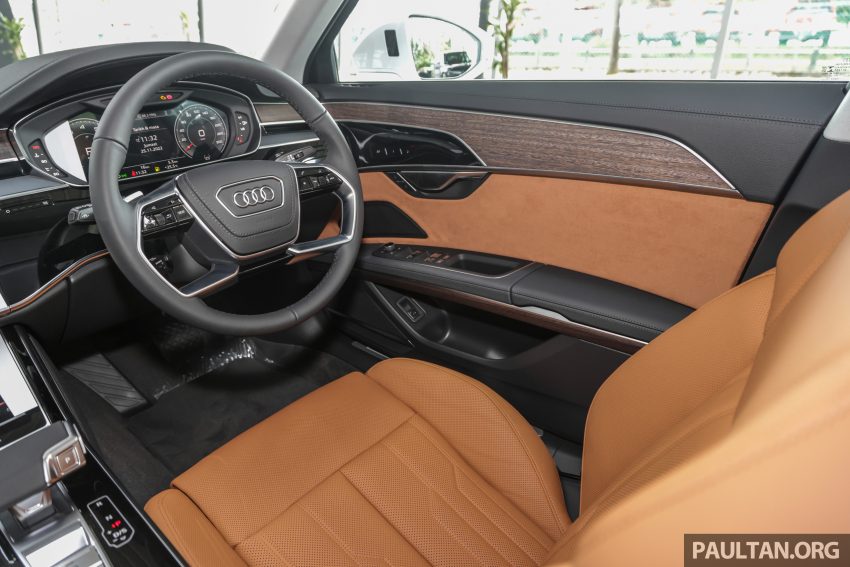 2022 Audi A8L 小改款本地新车实拍, 单一等级要价104万 202748