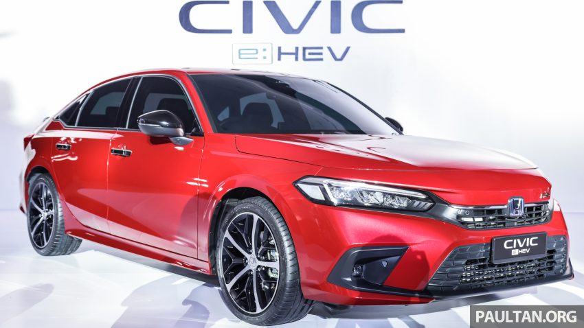 2022 Honda Civic 2.0 RS e:HEV 油电版上市, 售价16.7万 201835