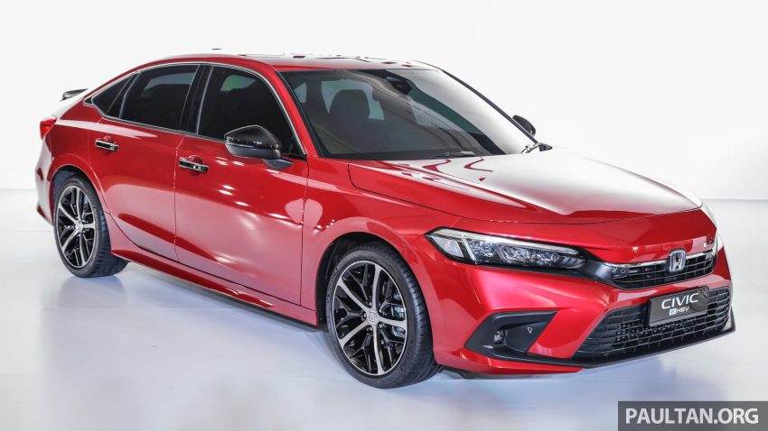 2022 Honda Civic 2.0 RS e:HEV 油电版上市, 售价16.7万 201879