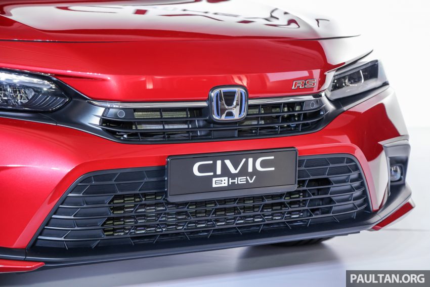2022 Honda Civic 2.0 RS e:HEV 油电版上市, 售价16.7万 201888