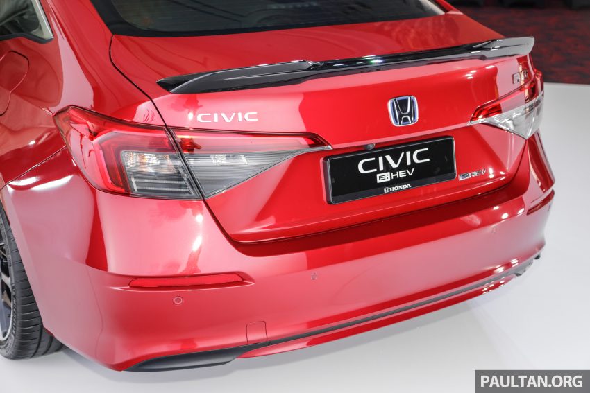 2022 Honda Civic 2.0 RS e:HEV 油电版上市, 售价16.7万 201895