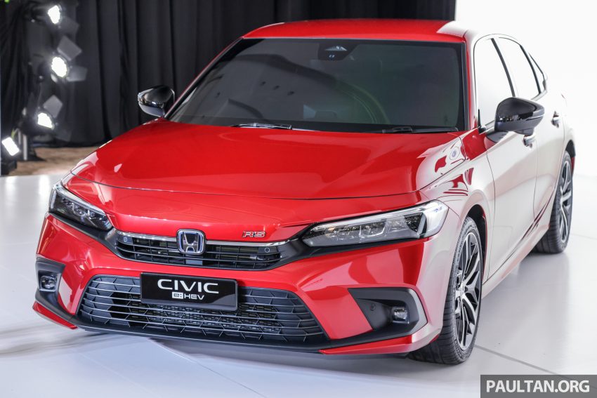 2022 Honda Civic 2.0 RS e:HEV 油电版上市, 售价16.7万 201880