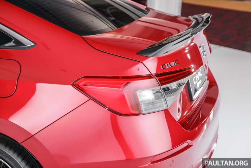 2022 Honda Civic 2.0 RS e:HEV 油电版上市, 售价16.7万 201899
